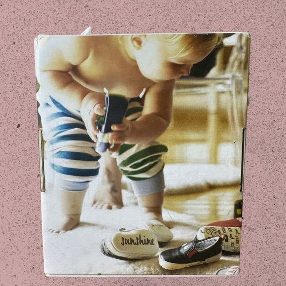 Rosie Pope Infant Embroidered I See You Espadrille Shoes 0-3 Month|Gray Red - Picture 5 of 16